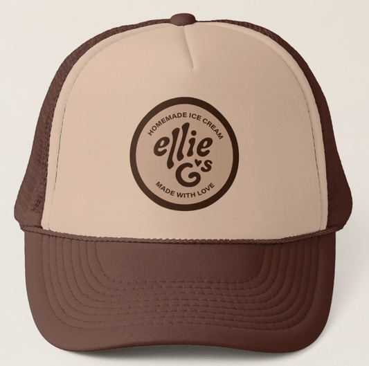 Ellie G's Trucker Hat - Brown