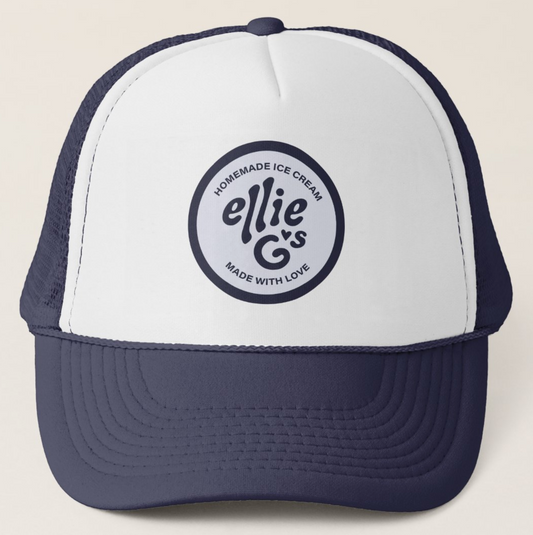 Ellie G's Trucker Hat - Navy